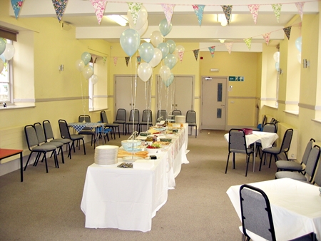 Fairford Community Centre room hire for christenings